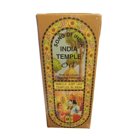 TEMPLE of INDIA Scented oil - SONG of INDIA - New in Package/Sealed - 8ml bottle - Picture 2 of 6